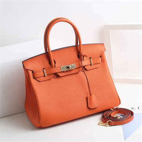 genuine leather women's birkin bag